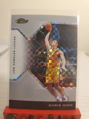 2004-05 Topps Finest X-Factor #58 Chris Mihm 65/199 Los Angeles Lakers