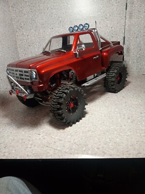 CUSTOM LEANGENDARY 4X4 RC TRUCK- SEE DESCRIPTION AND PHOTOS 12.3'' WHEELBASE