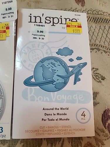 Spellbinders Clock Airplane Clouds Dies Heidi Swapp Heart Embossing Folder