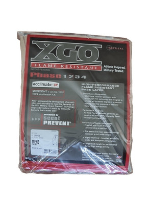 XGO Midweight FR Flame Retardant Men's XL 40-42 W  Phase 2 Base Pant Desert Sand