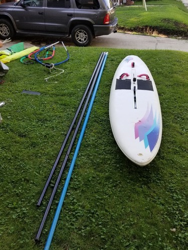 CHINOOK / KERMA WIND SURFING BOARD with 3 SAILS ??CHRISTMAS SPECIAL ??SPORTS