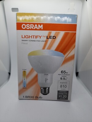 Sylvania Osram Lightify Smart Home 65W BR30 Tunable White LED Flood Light Zigbee