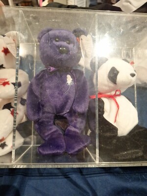 Ty Beanie Babies Princess Bear Toy 1st Edition Error