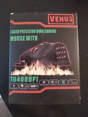 Gaming Mouse Venus Von UtechSmart,16400 DPI,Hochpräzisions- Laser