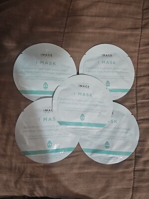 Set Of 5 IMAGE Skincare I MASK Hydrating Hydrogel Single Sheet Masks