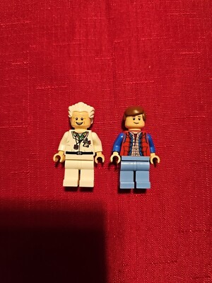 Lego: Back To The Future:  Doc Brown and Marty McFly Mini figures