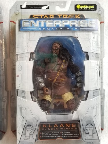Enterprise Broken Bow SILIK & KLAANG action Figures New Sealed 2002