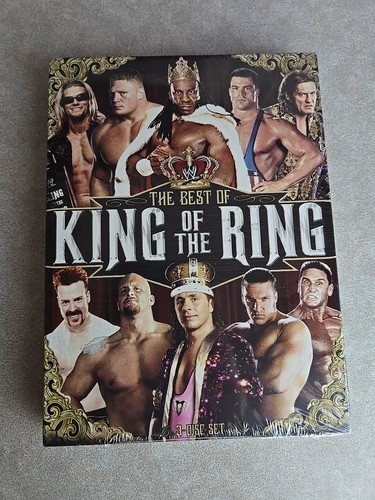 New DVD's WWE 3 disc set Best of King of the Ring Rock