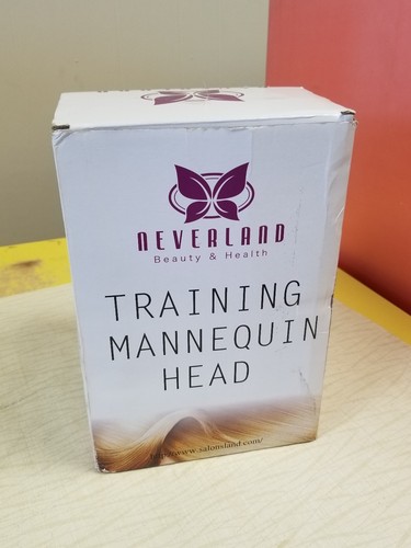 Neverland Training Mannequin Head W/ Clamps NWT