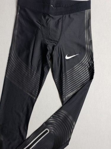 Nike Pro Elite 2018 Power Speed  Long Tights Size Medium Track and Field Rare