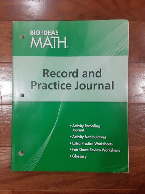 BIG IDEAS MATH: Record & Practice Journal Green/Course 1