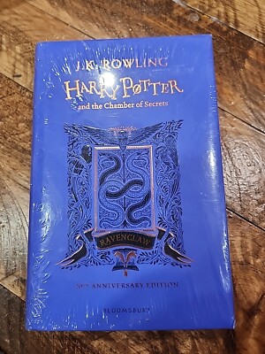 Harry Potter and the Chamber of Secrets Ravenclaw Edition By Rowling NEW Hardcvr