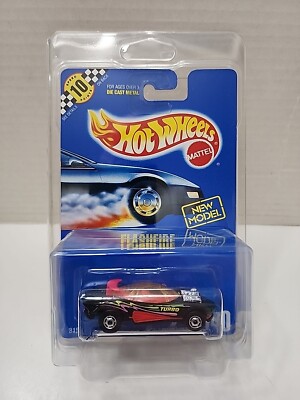 1991 Hot Wheels Blue Card Main Line Flashfire #140 3156 Speed Points Card