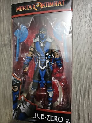 Original McFarlane Toys Mortal Kombat Sub-zero Open Box Broken arm READ!!!