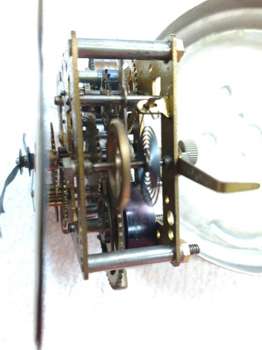 Rare Antique New Haven Peg Leg Repeater Alarm-Circa 1920's Runs/serviced