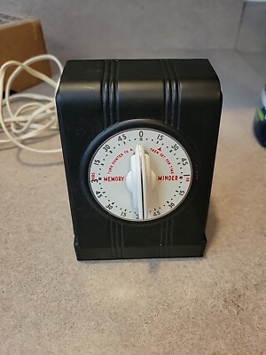 Memory Minder Electronic Timer For Appliances Vintage Made In USA Works
