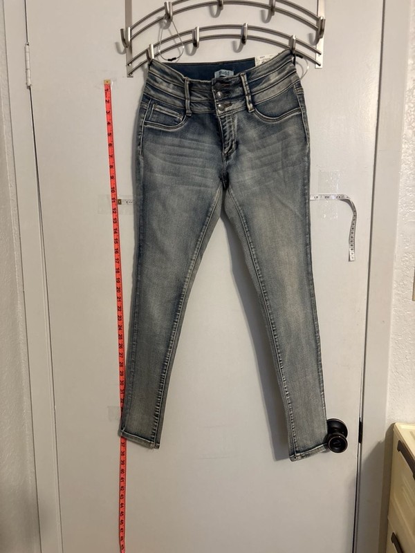 Mudd High Waisted Skinny Jeans Light Wash 