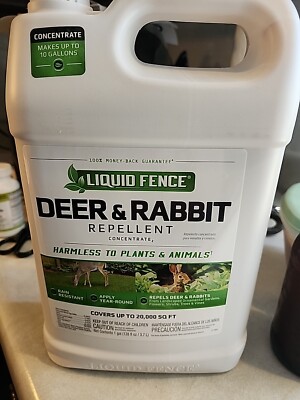 Liquid Fence Concentrate Deer and Rabbits ~ 1 Gallon / Case of 4 /$599