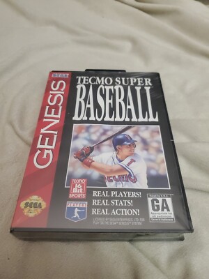 Tecmo Super Baseball (Sega Genesis, 1994) Brand New & Sealed! - Item # 29