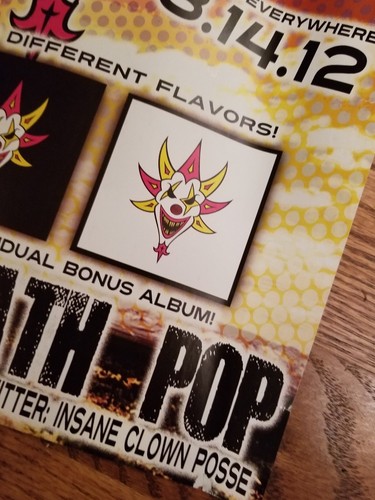 Insane Clown Posse - The Mighty Death Pop Poster twiztid psychopathic records