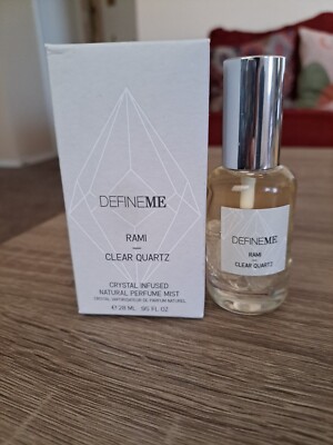 Define Me Rami Clear Quartz Crystal Infused Eau De Parfum. 95 Fl Oz NWB Never...
