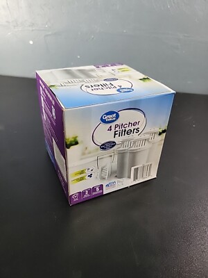 Great Value Universal Pitcher Replacement Filter 4 Pack