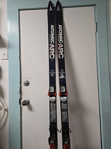 スキーAtomic RACE LT 174cm + XTO 10(ポールセット) Atomic E5 E-Series Downhill Skis 148 Atomic Device 310
