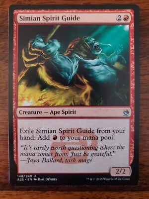 MTG Simian Spirit Guide Masters 25 148/249 Regular Uncommon