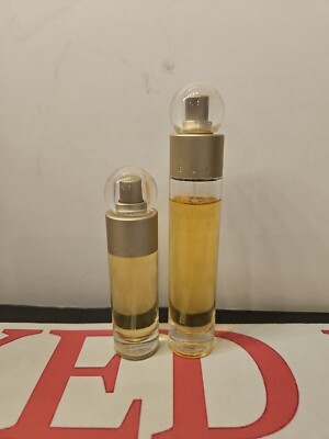Perry Ellis 360 Women 1.7 oz/50ml & Smaller Lot Of 2Eau De Toilette Perfume READ