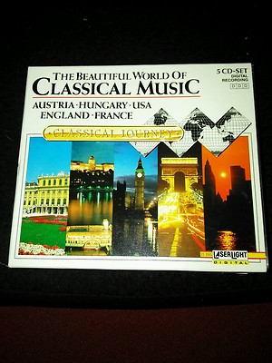 The Beautiful World of Classical Music 5 CD-Set Austria-Hungary-USA-England-Fran