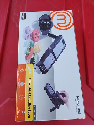 EMasterChef Adjustable Mandoline Food Slicer Essentials New in Box