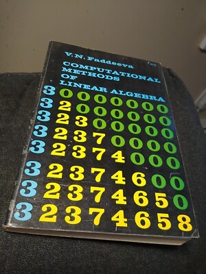 V. N. Faddeeva Computational Methods of Linear Algebra PB 1959