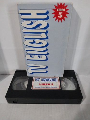 TV English Video 5 1992 Algra Promotions (VHS Spanish) | eBay