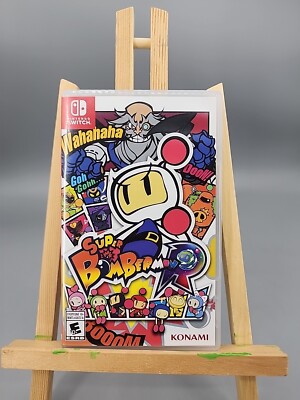 Super Bomberman R - Nintendo Switch Game and Case