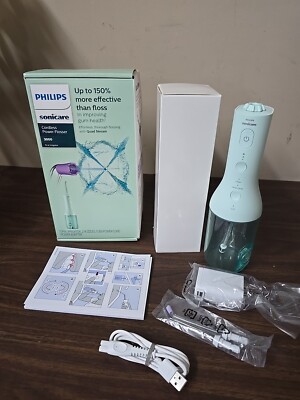 Philips Sonicare Power Flosser 3000 Cordless Mint Green HX3826/24 