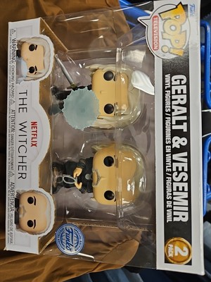 Funko Pop! Television: Geralt & Vesemir 2-Pack Special Edition Unopened