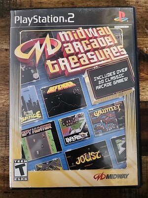 Midway Arcade Treasures - Sony PlayStation 2 CIB