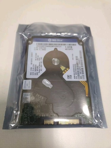 Western Digital WD Mobile Blue WD10SPCX 1TB 2.5" SATA III Laptop Hard Drive