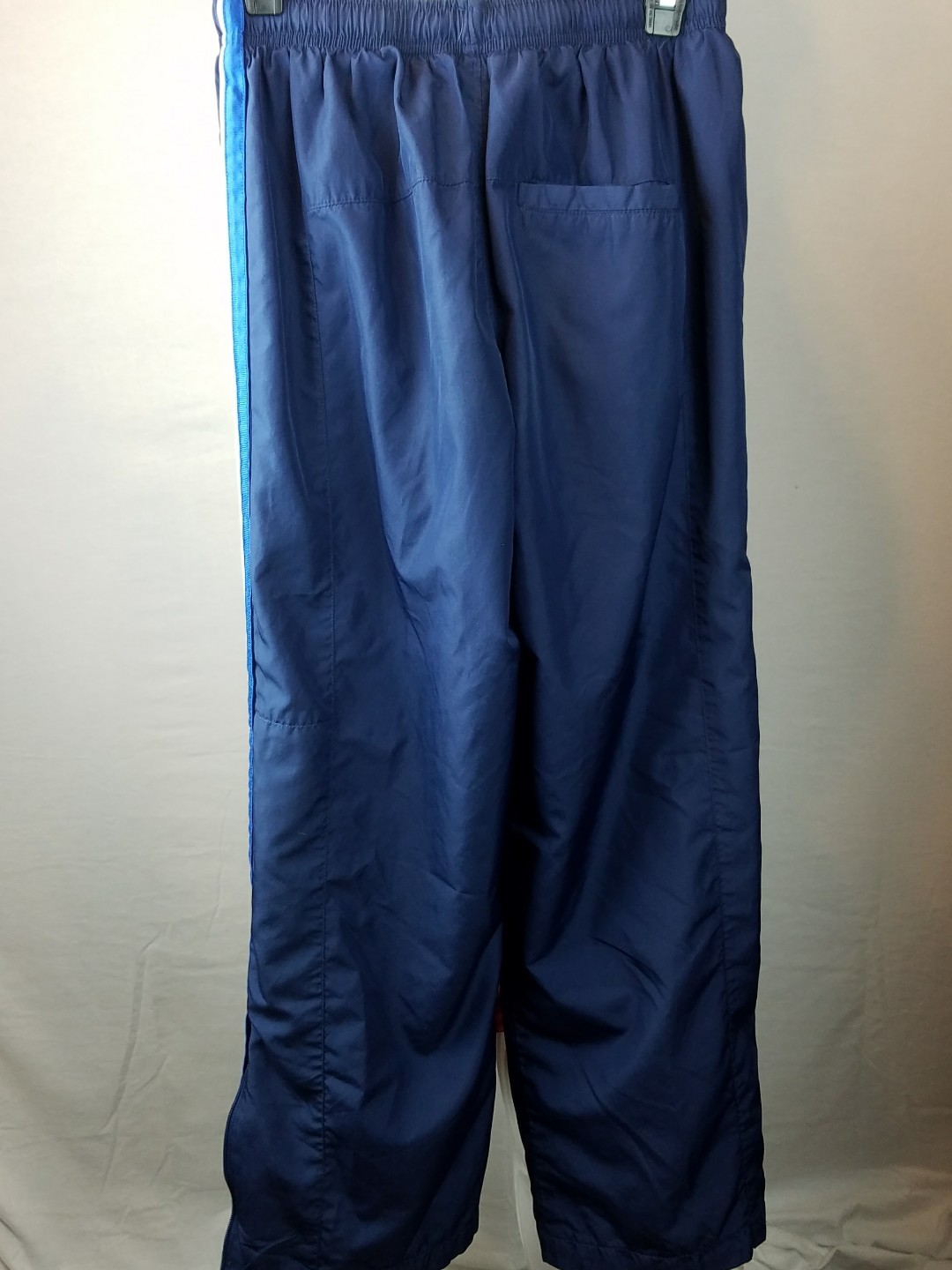 Nike Navy Blue Windbreaker Pants Youth Size M 10-12