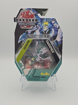 Bakugan Evolutions Geogan Swarmer White Green New On Card 