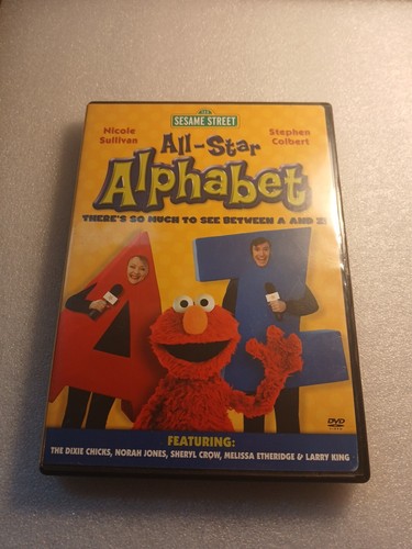 Sesame Street - All Star Alphabet (DVD, 2005) Rock/Pop Stars