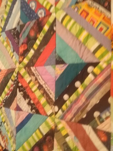 Strip Quilt 38 By 48