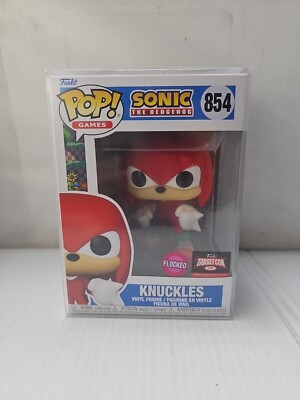 Funko Pop! Vinyl: Sonic the Hedgehog - Knuckles (Flocked) - Target...