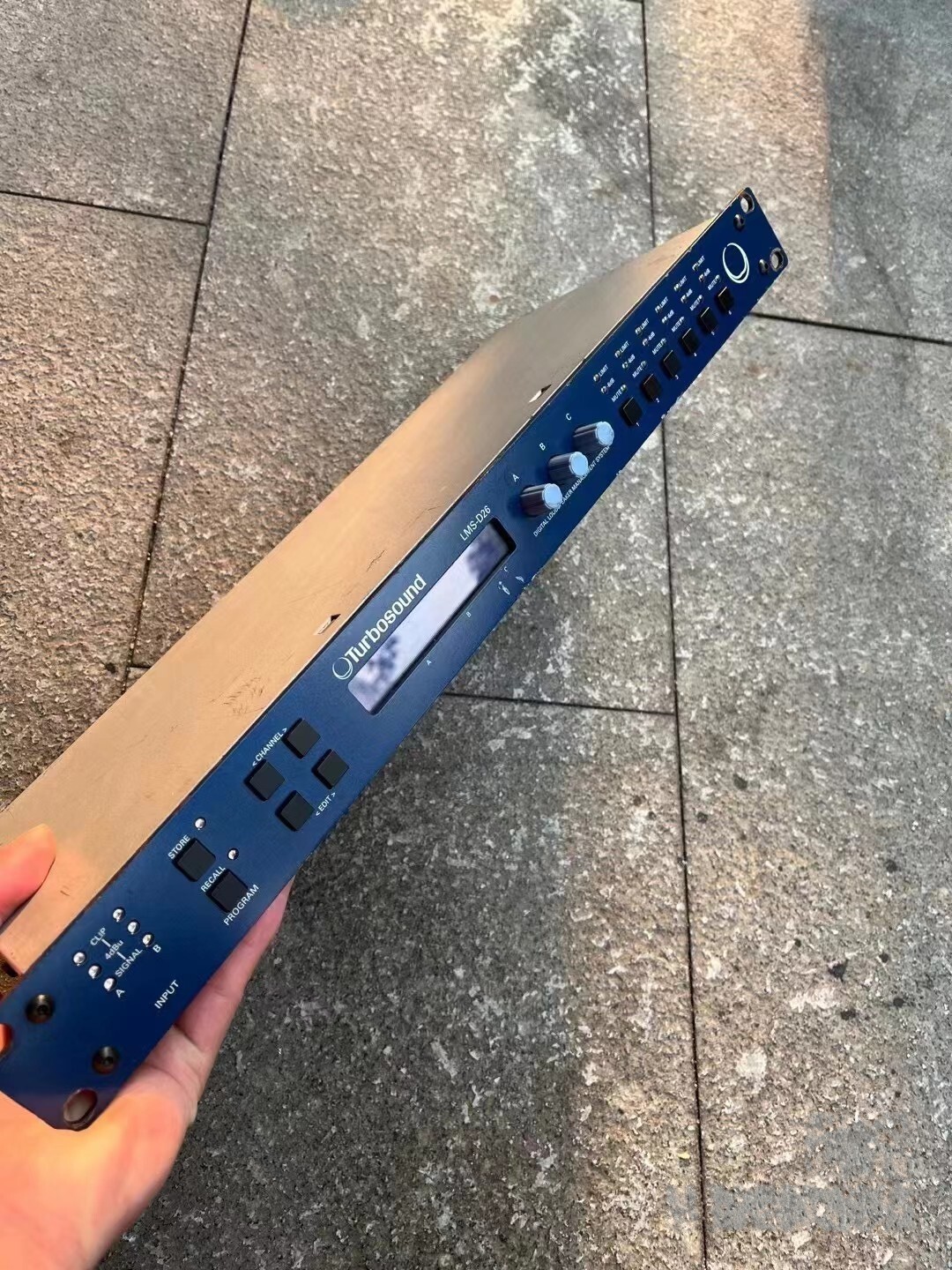モジュレーションディレイ AES106 StellaFloatingDream 1PCS USED Turbosound LMS-D26 audio processor (DHL or EMS