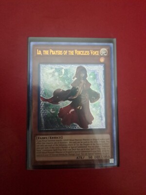 Yu-Gi-Oh Ultimate Rare Lo, the Prayers of the Voiceless Voice OP26-EN002 nm