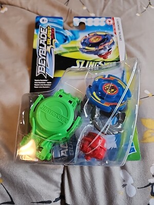 Beyblade Burst Rise Slingshock Crystal Dranzer F Starter Pack