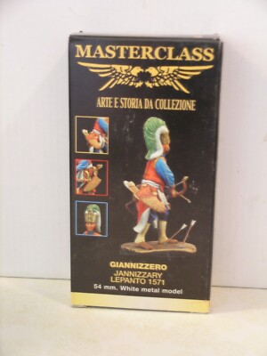 Masterclass Miniatures--54mm Metal Figure Jannizzary Lepanto 1571.