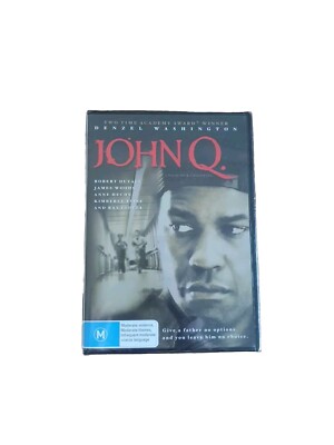 John Q 2002 Thriller Denzel Washington NEW SEALED - Movie DVD Region 4 PAL