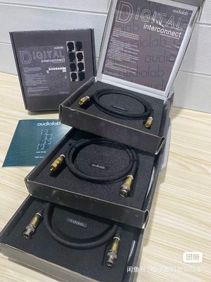 Original OFHC Gold-plated AUDIOLAB MS3-A MS3-D Coaxial Audio Cable 1m Dual BNC