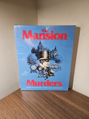 The Mansion Murders Sherlock Holmes Consulting Detective Game Sealed